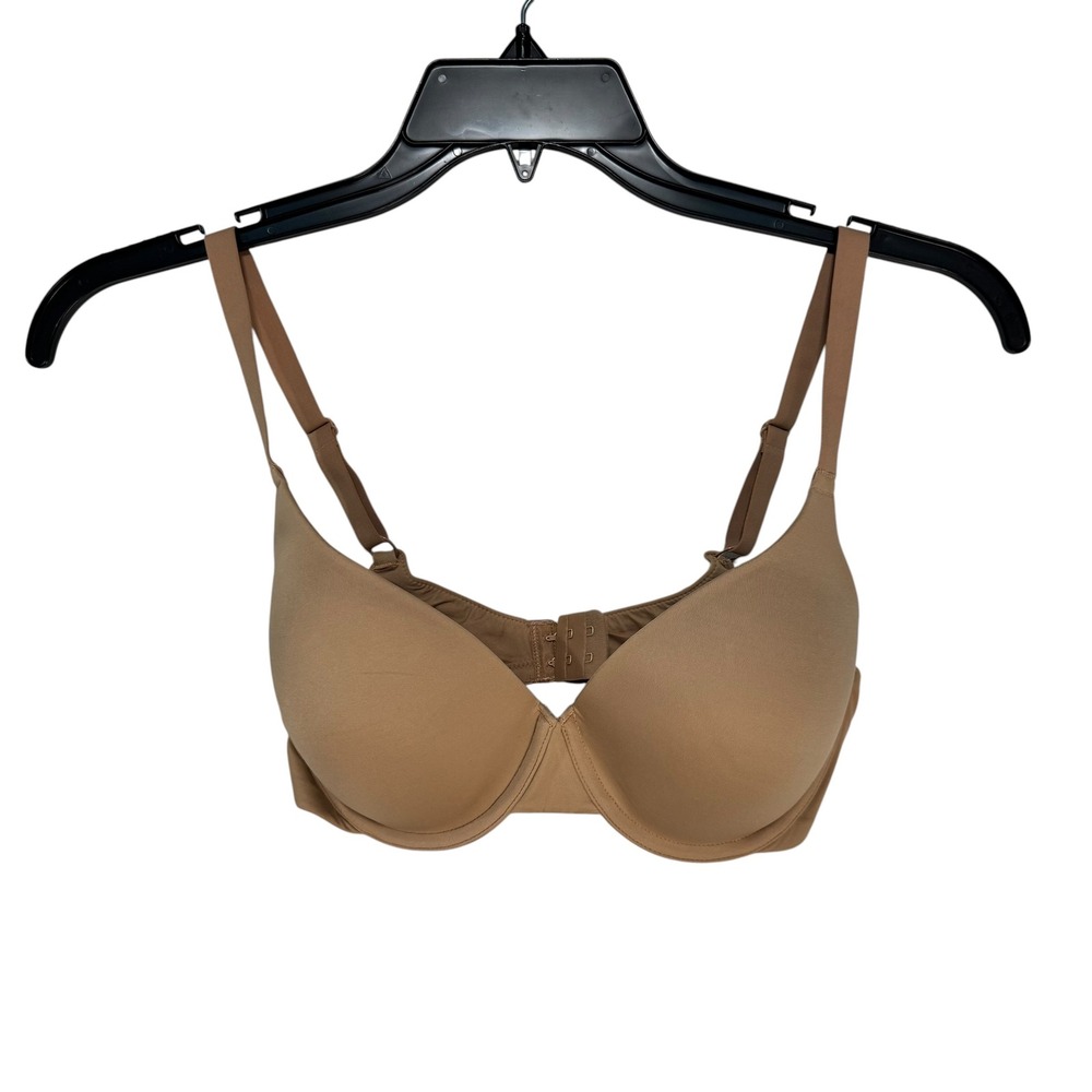 Amazon Essentials Classic T Shirt Bra Tan Nude Underwire 34D B08D4KHSXP